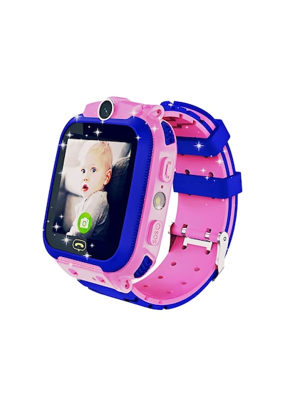 Onkatech Konum Takipli Sim Kart Girişli Lbs ve Sos Özellikli Akıllı Saat (İthalatçı Garantili)