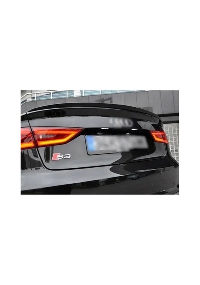 Audi A3 Uyumlu  Stil 2015+ Boyalı Spoiler Parça