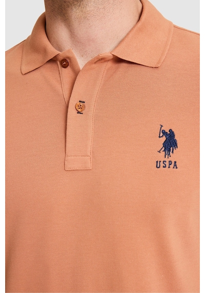 U.s. Polo Assn. Erkek Gül Kurusu Tişört Basic 50326920-vr026 Gul Kurusu