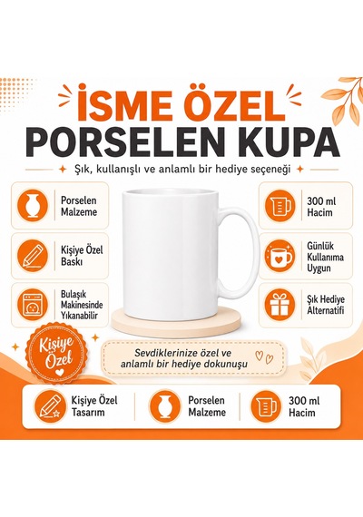 Memleket Hasreti Bitmez Temalı Baskılı Kupa Bardak Hediye Porselen Beyaz