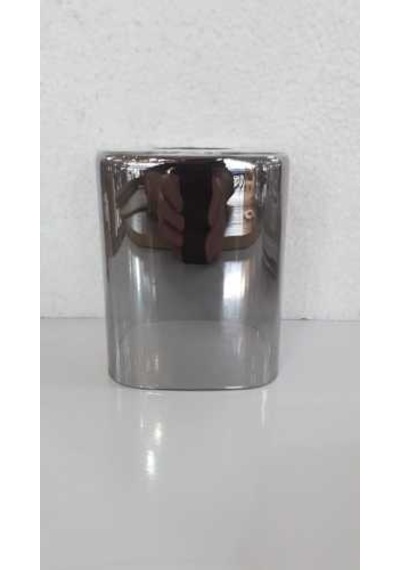 Kare Avize Camı Füme Rengi Boyu 12cm,eni 10cm Füme