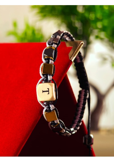 Makrome Kişiye Özel Harfli Bileklik El Yapımı Örme Bileklik Hematit Doğaltaşlı Makrome Bileklik Koyu Pembe Makrome Kişiye Özel Harfli Bileklik El Yapımı Örme Bileklik Hematit Doğaltaşlı Makrome Bileklik Koyu Pembe