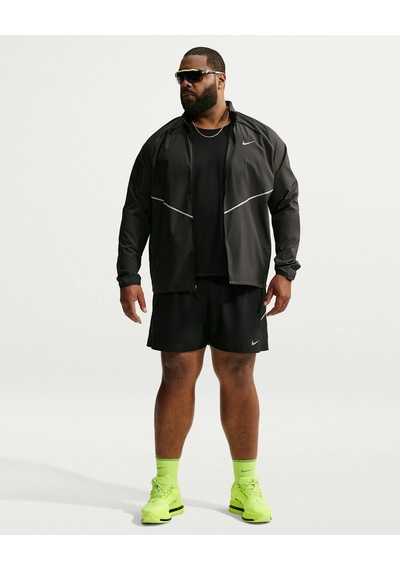 Nike Miler Uv Repel Running Jacket Siyah