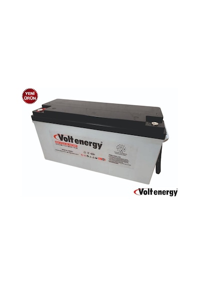 Volt Energy 12V 180 Amper Jel Akü Deep Cyle Nanocarbon