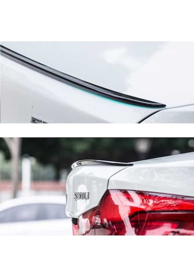 Bmw 5 Serisi G30 Hybrıd Spoiler - Piano Black Parlak   Siyah