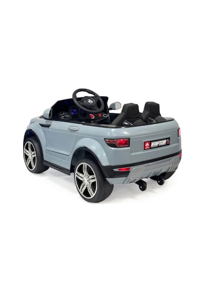 Bebemango Raptor Gt 12v Uzaktan Kumandalı Akülü Çocuk Arabası Çift Motorlu Led Farlı Gri