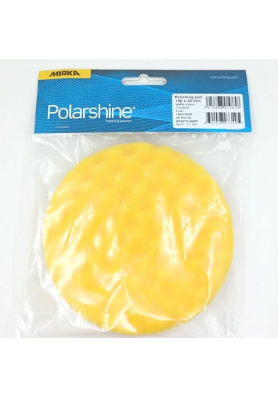 EPOKSİ REÇİNE MIRKA PARLATMA POLİSAJ KÖPÜK PEDİ WAFFLE 150 X 25 MM