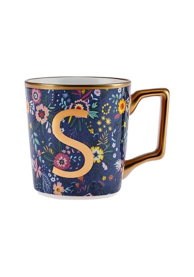 Karaca Flower S Harfli Kupa 350 ml