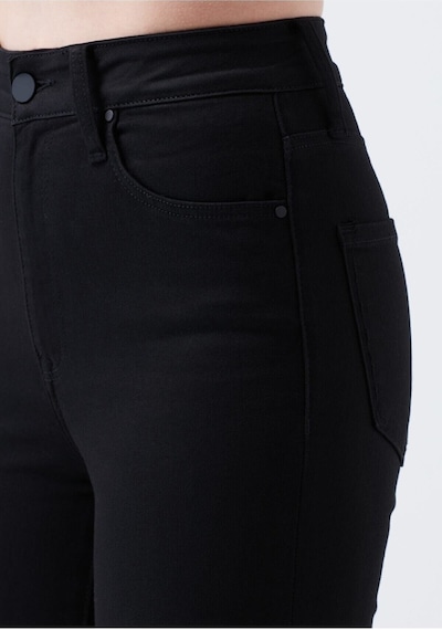 Lavajeans Simsiyah E.x.t.r.a Black Skinny Jeans Kot Solmaz Toparlayıcı Okul Pantolonu Simsiyah Siyah