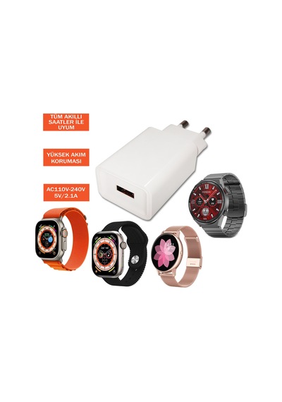 Okmore Okm-07 Tüm Akıllı Saatler Uyumlu Adaptör