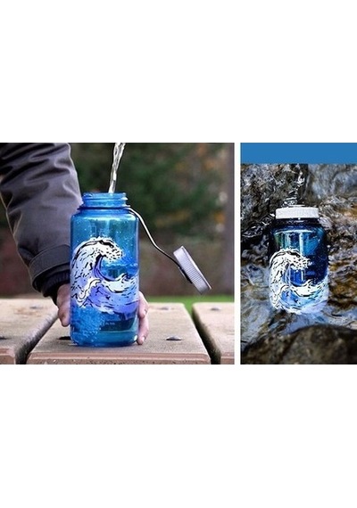 Nalgene 32 Oz Wm Slate Water Suluk Matara 1 Litre Mavi 682019-014 Nalgene 32 Oz Wm Slate Water Suluk Matara 1 Litre Mavi 682019-014