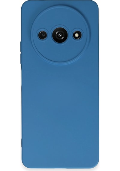 Newface - 888 - Xiaomi Redmi A3 4g Kılıf Nano İçi Kadife Silikon - Edntrend - - Mavi