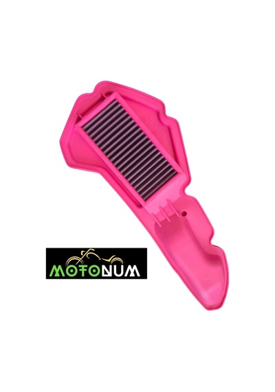 Honda Pcx 125 2018-2020 Pembe Performans Hava Filtresi- Esnek Ve Yıkanabilir