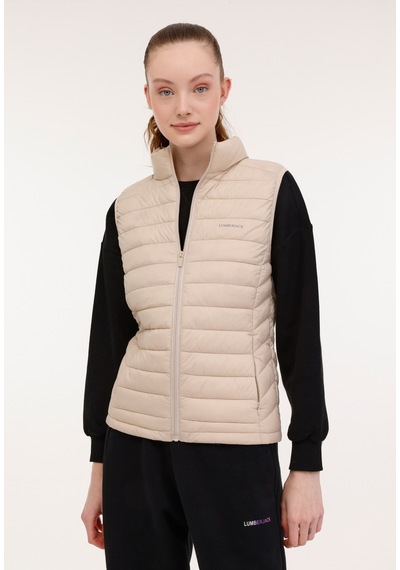 Lumberjack Wb Vest 4sn34 4pr Ekru Kadın Yelek Bej