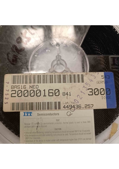 Bas16neo 75v 0.2a Sot23 Itt Diyot 500 Adet