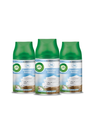 Oda Kokusu Freshmatic Makine Yedek Spreyi Temizliğin Esintisi 3x250ml