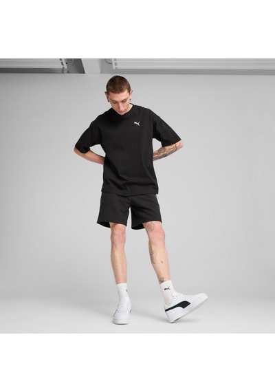 Puma Wardrobe Ess Erkek Bol Kesim 7" Şort 629654 01 Siyah