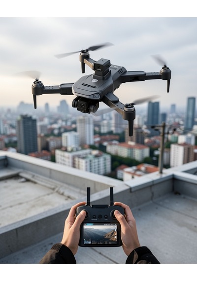Katlanabilir Akıllı Drone 4k Kamera Uczzzc295drone-5