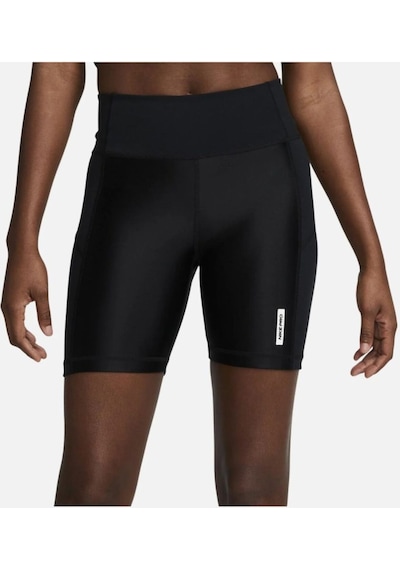 Nike Normal Belli 18 Cm Kadın Bisiklet Şortu siyah