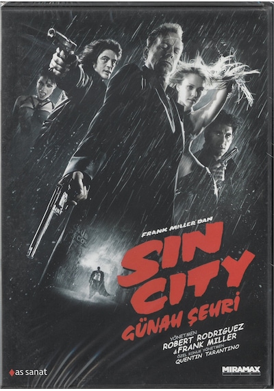 Sin City (Günah Sehri) Dvd Türkçe Dublaj Ve Altyazılı