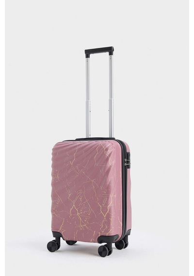 Defacto Unisex Sert Kapaklı Çekçekli Küçük Boy Valiz E7064axnsbr412 Bordo-br412