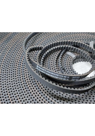 8m 12mm Contitech Açık Uçlu Kauçuk Zaman Kayış