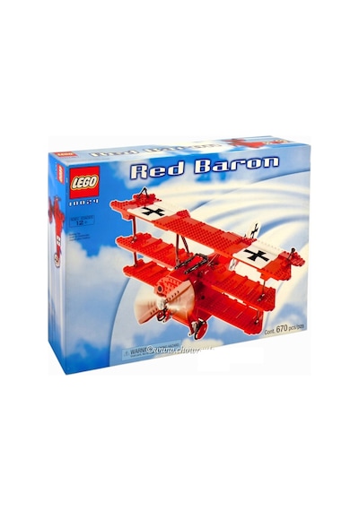 Lego 10024 Fokker Dr2 Red Baron Savaş Uçağı