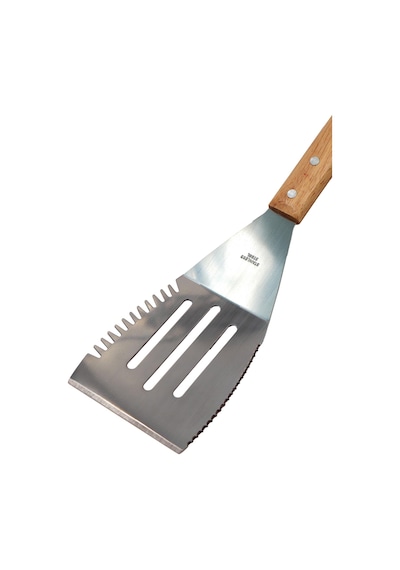 Vaggan Ahşap Saplı Tırtıklı Spatula