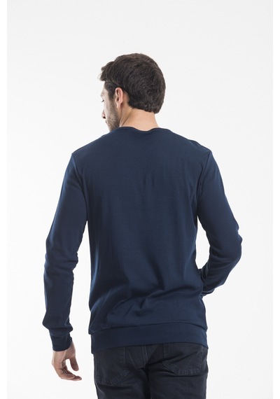 Erkek Bisiklet Yaka Slim Fit Sweatshirt Spr2019k18 001