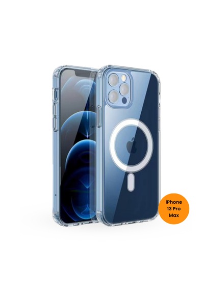 Teknoway Apple, Uyumlu iPhone 13 Pro Max Magshield Kılıf Şeffaf
