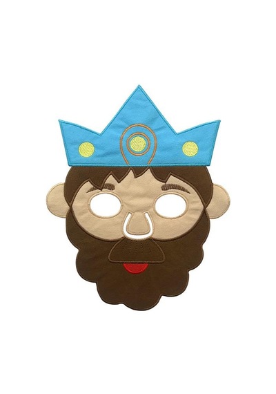 Kral Figür Maske