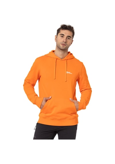 Jack Wolfskin Jack Wolfskın Erkek Sweatshırt Tommy Hoody Turuncu Kapüşonlu Turuncu Turuncu
