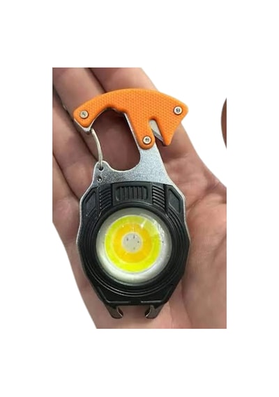 El Feneri Led Anahtarlık Çok Fonksiyonlu Mini Çakmak Özellikli Çok Renkli
