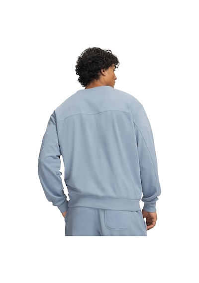 Under Armour Rival Fleece Crew Erkek Mavi Sweatshirt