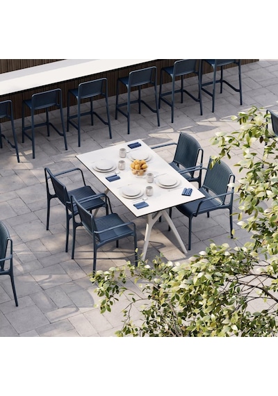 Nes Polipropilen Sandalye - Bahçe, Balkon, Teras, Veranda, Havuz Başı, Dış Mekan, Kafe, Restoran, Otel İçin, İstiflenebilir, Saks Mavi Çok Renkli Nes Polipropilen Sandalye - Bahçe, Balkon, Teras, Veranda, Havuz Başı, Dış Mekan, Kafe, Restoran, Otel İçin, İstiflenebilir, Saks Mavi Çok Renkli