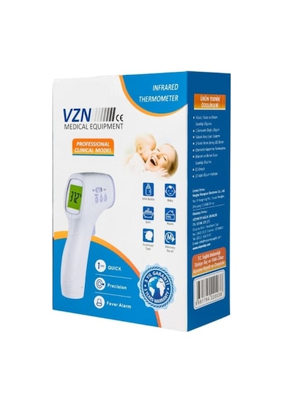 Alından Temassız Infrared Ateş Ölçer Fı03