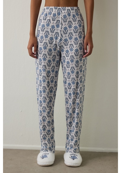 Penti Çiçekli Tea Time Termal Etkili Pijama Altı