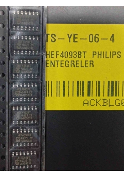 Hef4093bt Phılıps Soıc14 Entegreler 20 Adet