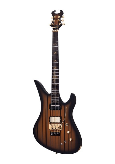 Schecter Synyster Custom Fr Elektro Gitar (Satin Gold Burst)