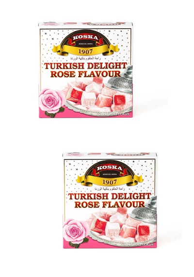 Koska Güllü Lokum 200 Gr X 2 Adet