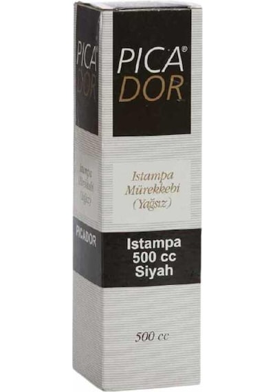 Picador Istampa Mürekkebi Siyah 500Cc 1/2