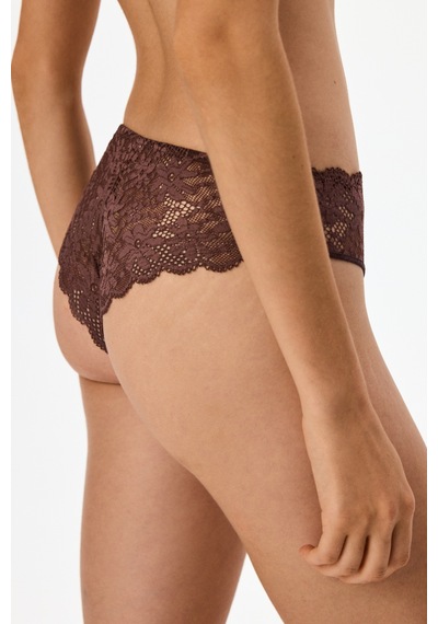 Penti Kahverengi Dantelli Slip Külot Bn83