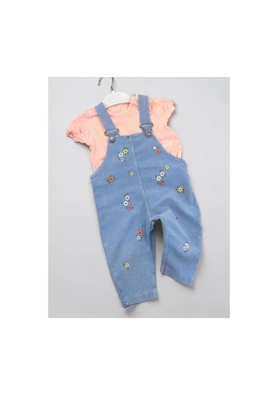 Altıntaş Baby Renkli Çiçek Nakışlı Kot Görünümlü Örme Kumaş Yazlık T-shirt 2li Salopet Set Pembe Yazlık Çiçek Pembe Yazlık Çiçek Altıntaş Baby Renkli Çiçek Nakışlı Kot Görünümlü Örme Kumaş Yazlık T-shirt 2li Salopet Set Pembe Yazlık Çiçek Pembe Yazlık Çiçek