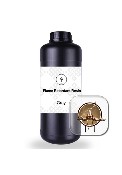 Alev Önleyici Reçine 1 Kg / Gri