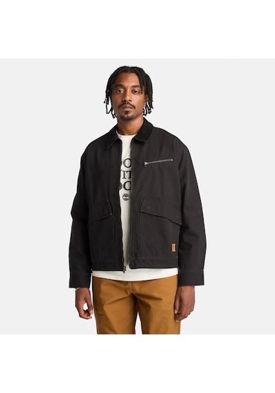 Timberland Straford Washed Regular Fit Erkek Siyah Ceket Tb0a5tgf0011 Siyah