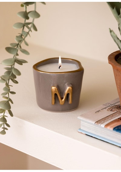 The Mia Shine Harf Mum M Kahve Patchouli 200 Gr Kahverengi