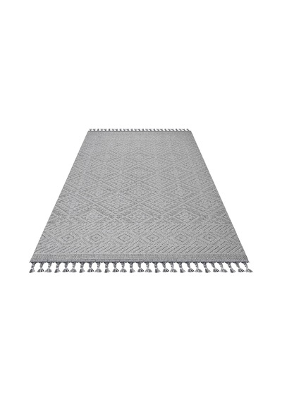 Otantik Salon Ve Oturma Odası Halısı Krem/gri 23917b Krem
