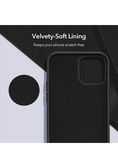 Abatech Apple Uyumlu iPhone 13 Mini Siyah Lansman Kılıf Siyah