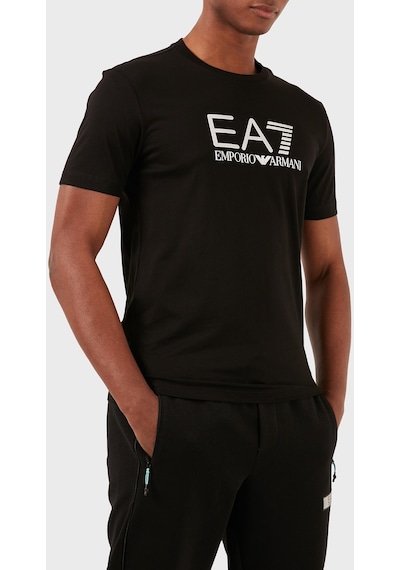 Ea7 Erkek T Shirt 3dpt71 Pjm9z 1200 Siyah