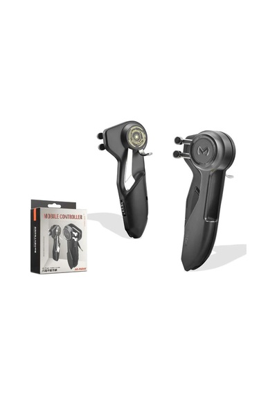 Memo Akpad6k Apple Uyumlu iPad Tablet Için 6 Parmak Tetik Pubg Mobile Joystick - Siyah